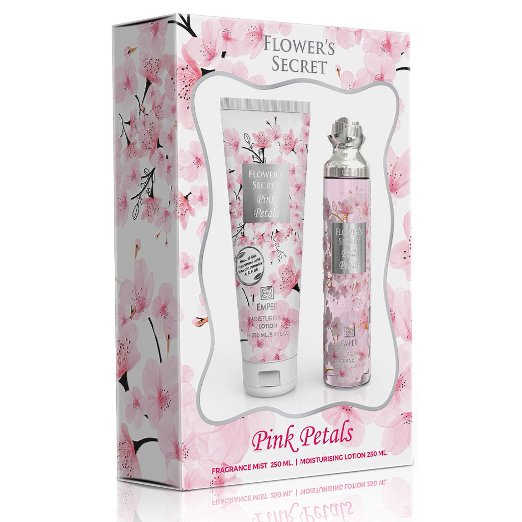 Gift Set Flower'S Secret Pink Petals