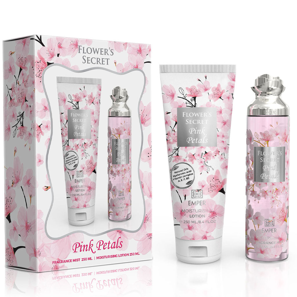 Gift Set Flower'S Secret Pink Petals