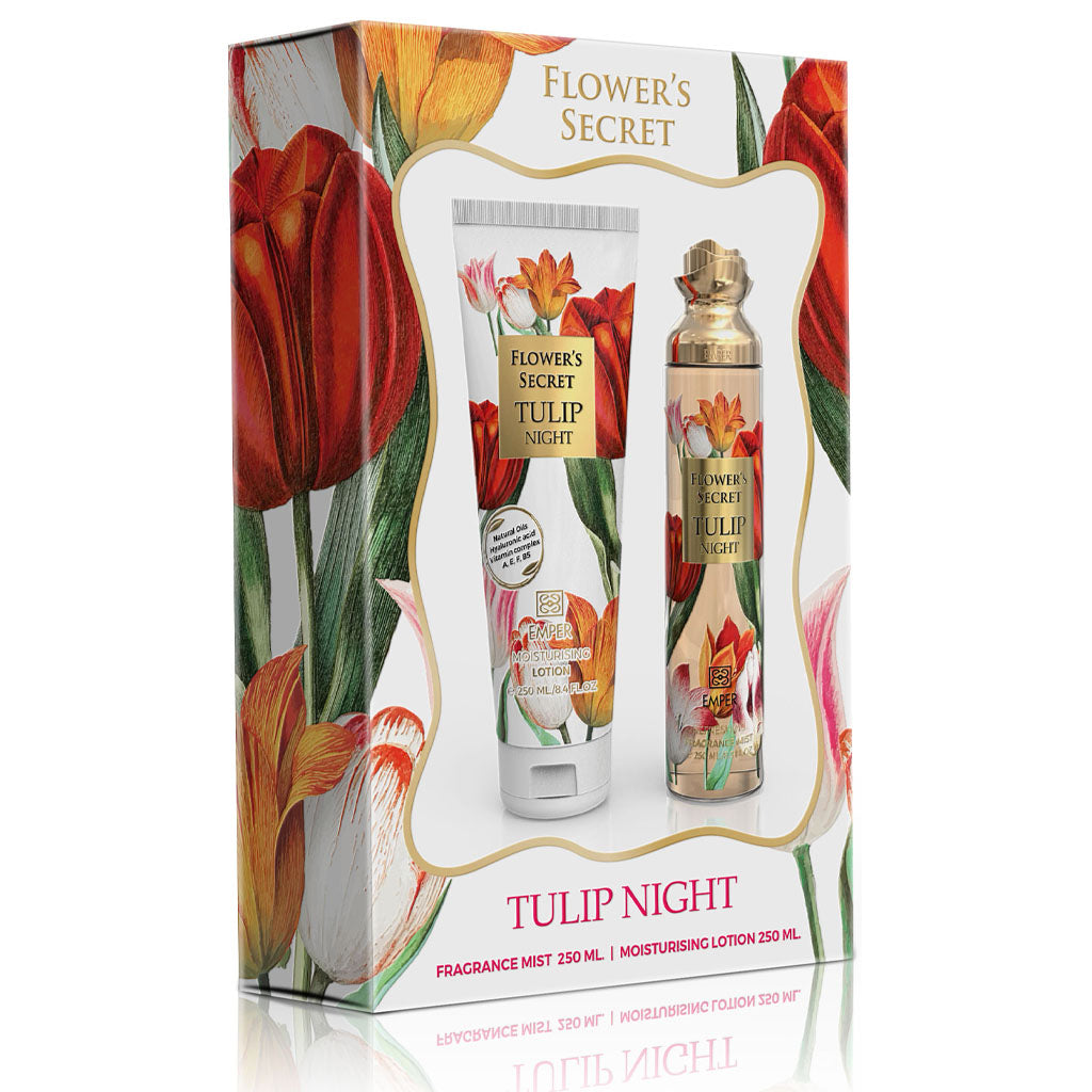 Gift Set Flower'S Secret Tulip Night