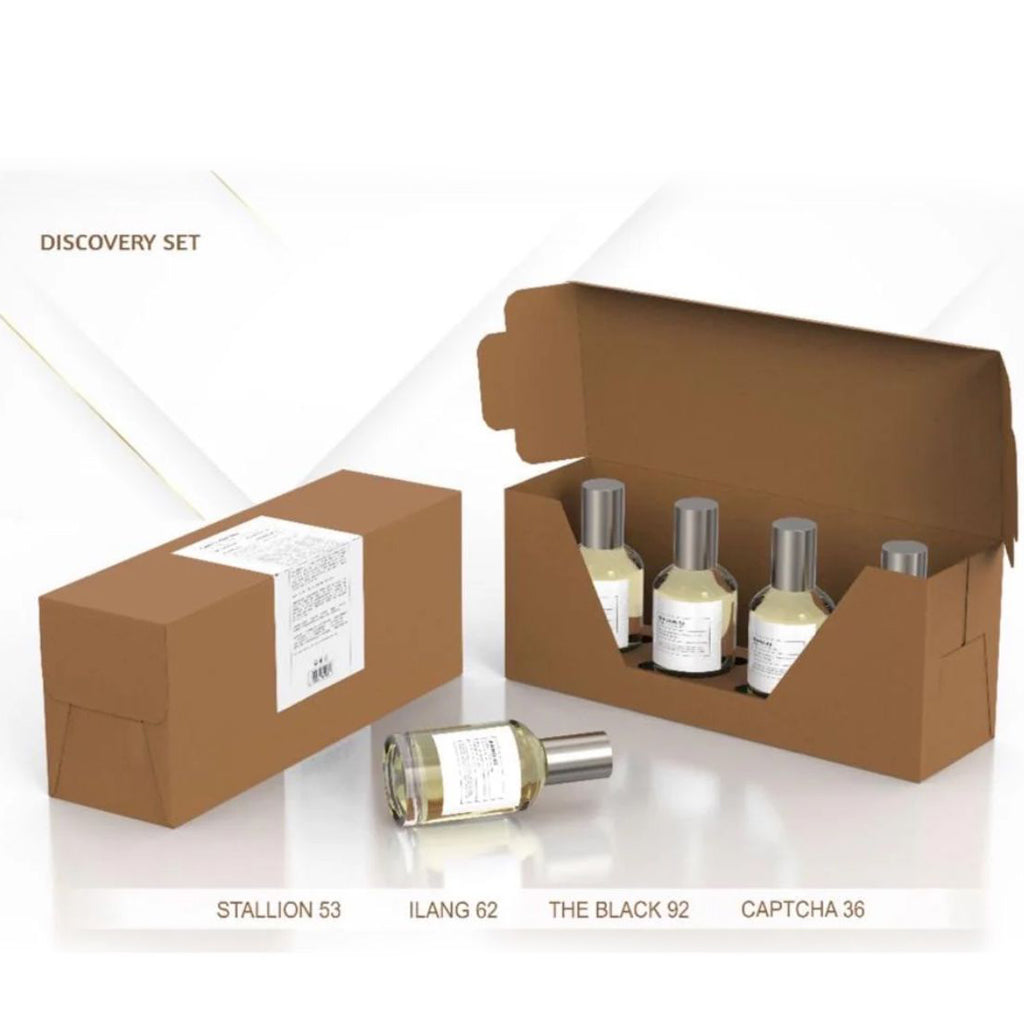 Discovery Set: Stallion 53, Captcha 36, Ilang 62 & The Black 92 (Unisex) 4x 30ML GIFT SET