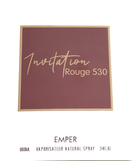 Invitation Rouge 530 (Unisex) 100ML EDP