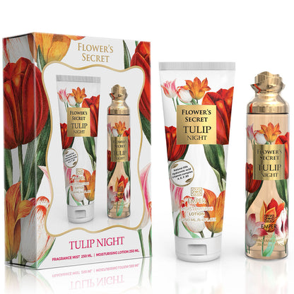Gift Set Flower'S Secret Tulip Night