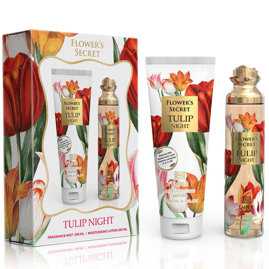 Gift Set Flower'S Secret Tulip Night