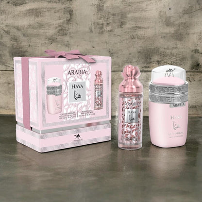 2in1 Gift Set Arabia Haya Hard Box Eau De Parfum Gift Set