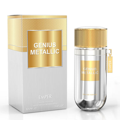 Genius Metallic Eau De Parfum  100ML (UNISEX)