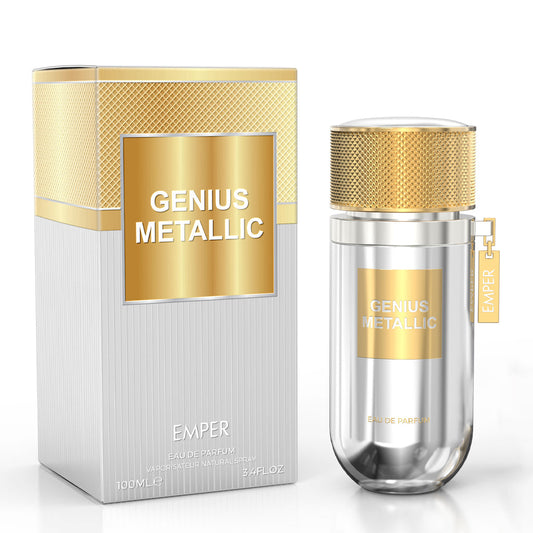 Genius Metallic Eau De Parfum  100ML (UNISEX)