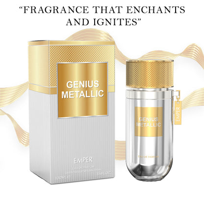 Genius Metallic Eau De Parfum  100ML (UNISEX)