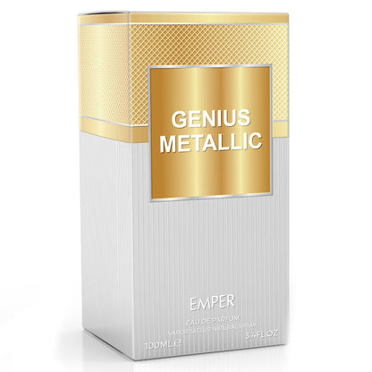 Genius Metallic Eau De Parfum  100ML (UNISEX)